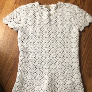 Michael Kors crocheted sweater